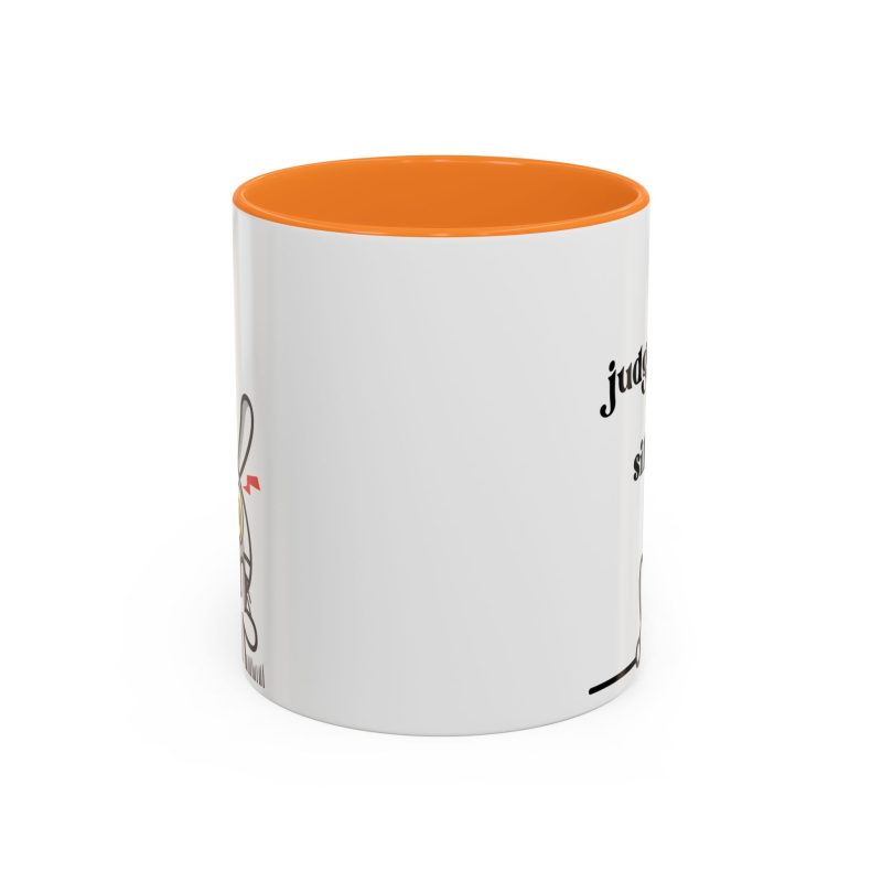 Rabbit Judging Colorful Mugs (11oz, 15oz) - Image 13