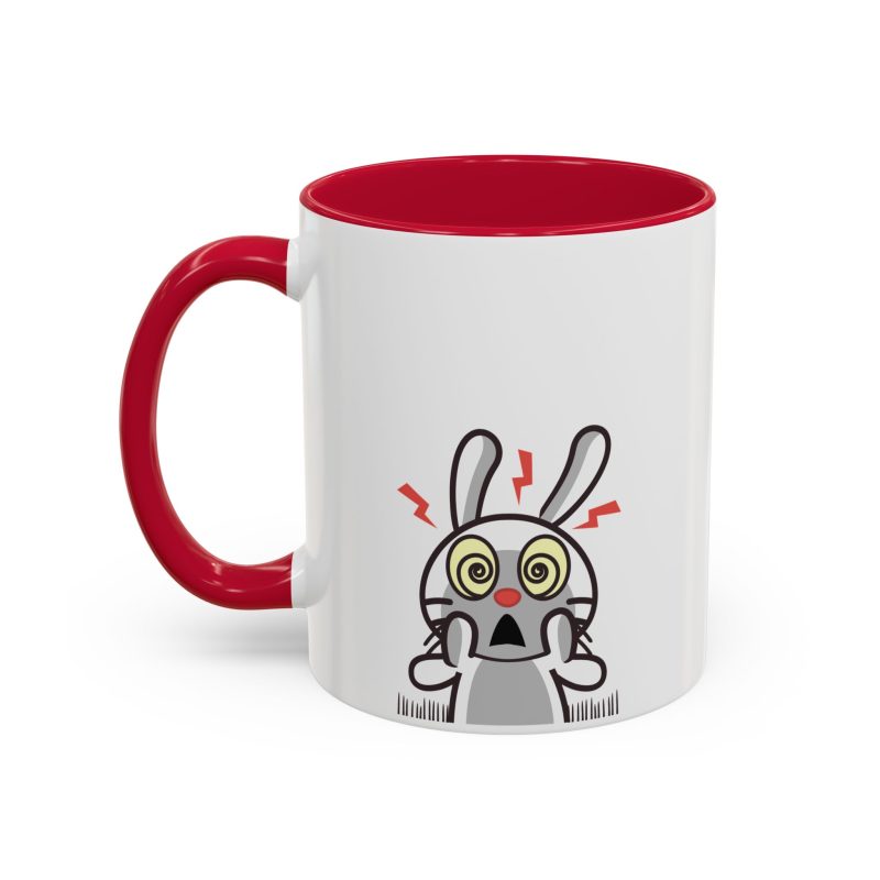 Rabbit Judging Colorful Mugs (11oz, 15oz) - Image 44