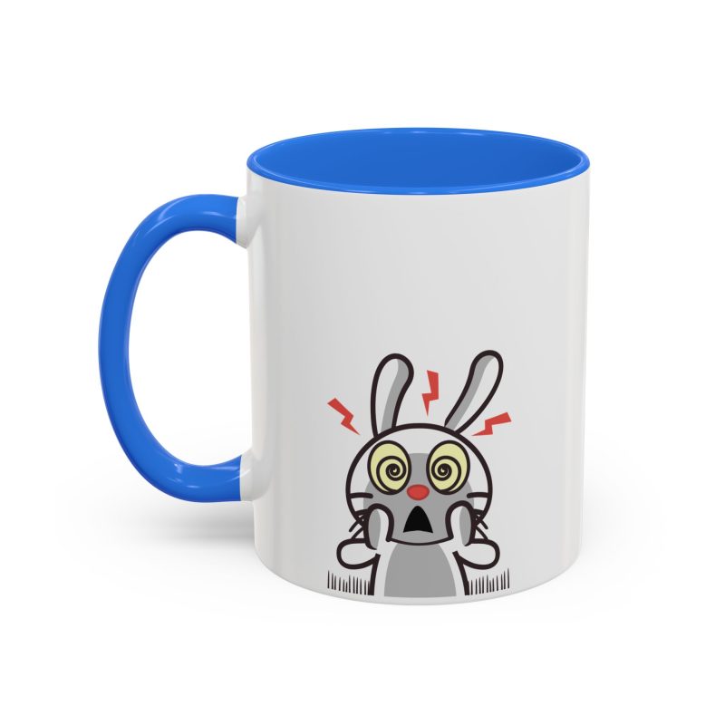 Rabbit Judging Colorful Mugs (11oz, 15oz) - Image 12