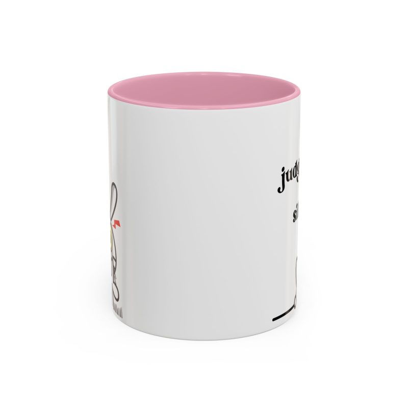 Rabbit Judging Colorful Mugs (11oz, 15oz) - Image 37