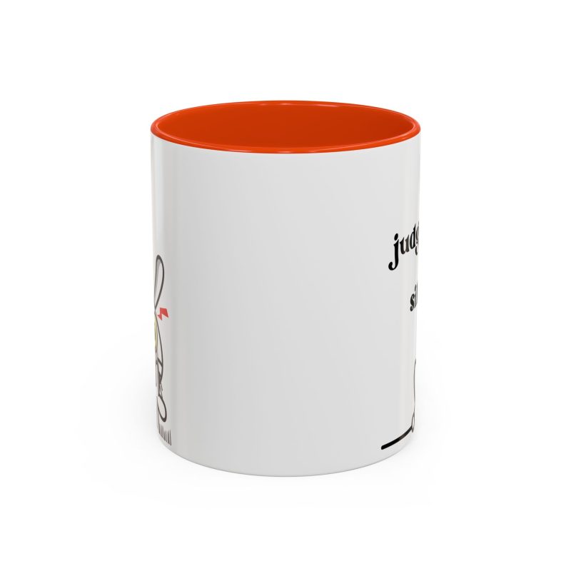 Rabbit Judging Colorful Mugs (11oz, 15oz) - Image 33