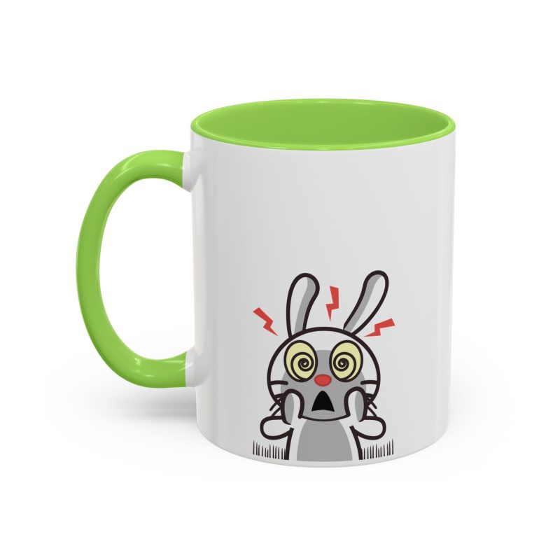 Rabbit Judging Colorful Mugs (11oz, 15oz) - Image 28