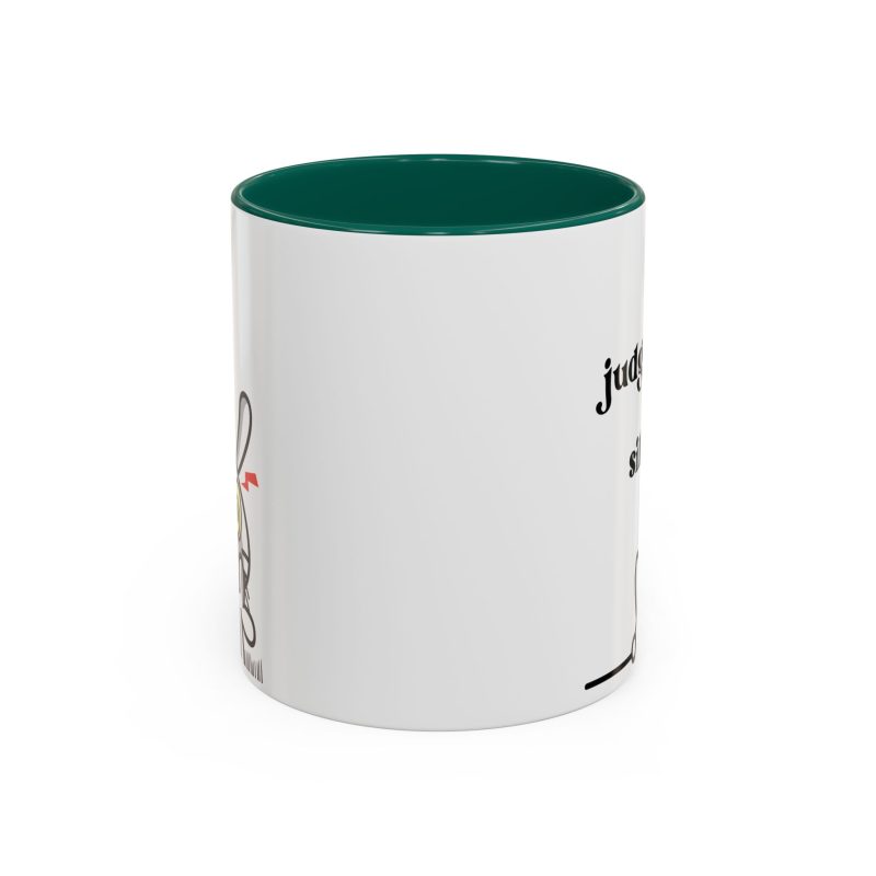 Rabbit Judging Colorful Mugs (11oz, 15oz) - Image 17