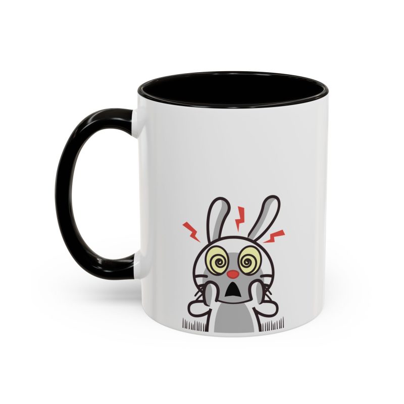 Rabbit Judging Colorful Mugs (11oz, 15oz) - Image 4