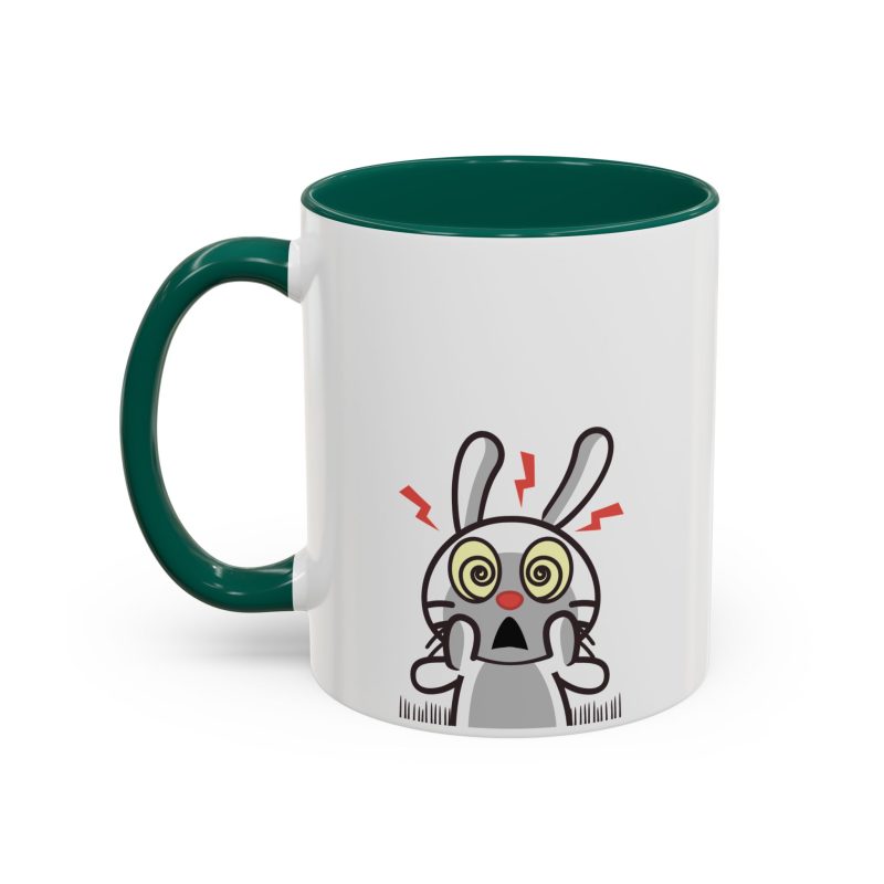 Rabbit Judging Colorful Mugs (11oz, 15oz) - Image 20