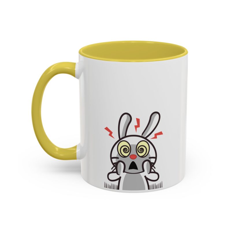 Rabbit Judging Colorful Mugs (11oz, 15oz) - Image 48